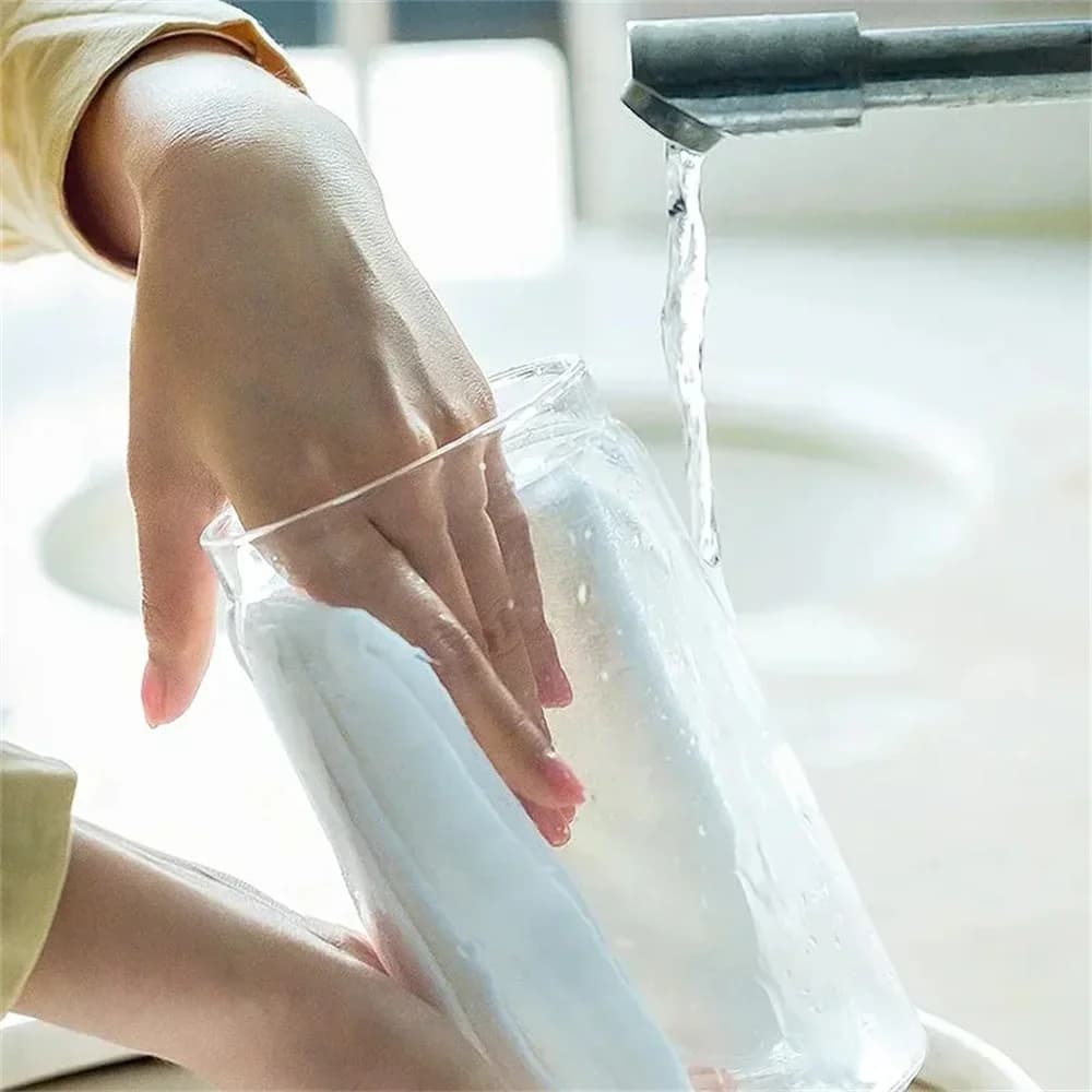 Vakuumforseglet kaffeglass i klart glass – Lufttett oppbevaringskrukke
