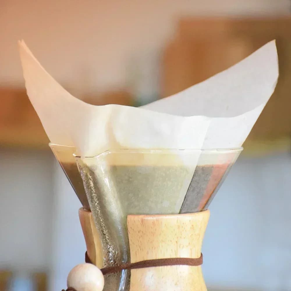 40/100 stk. V-formet kaffefilterpapir – ublekede V60-engangsfiltre for manuell kaffebrygging