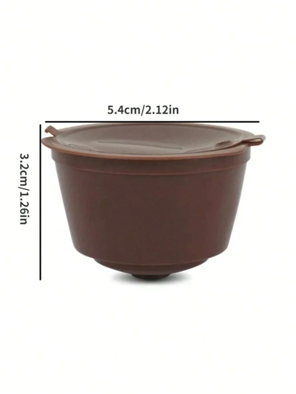 Gjenbrukbare kaffekapsler til Nescafe Dolce Gusto – 1/3/5/10 stk.