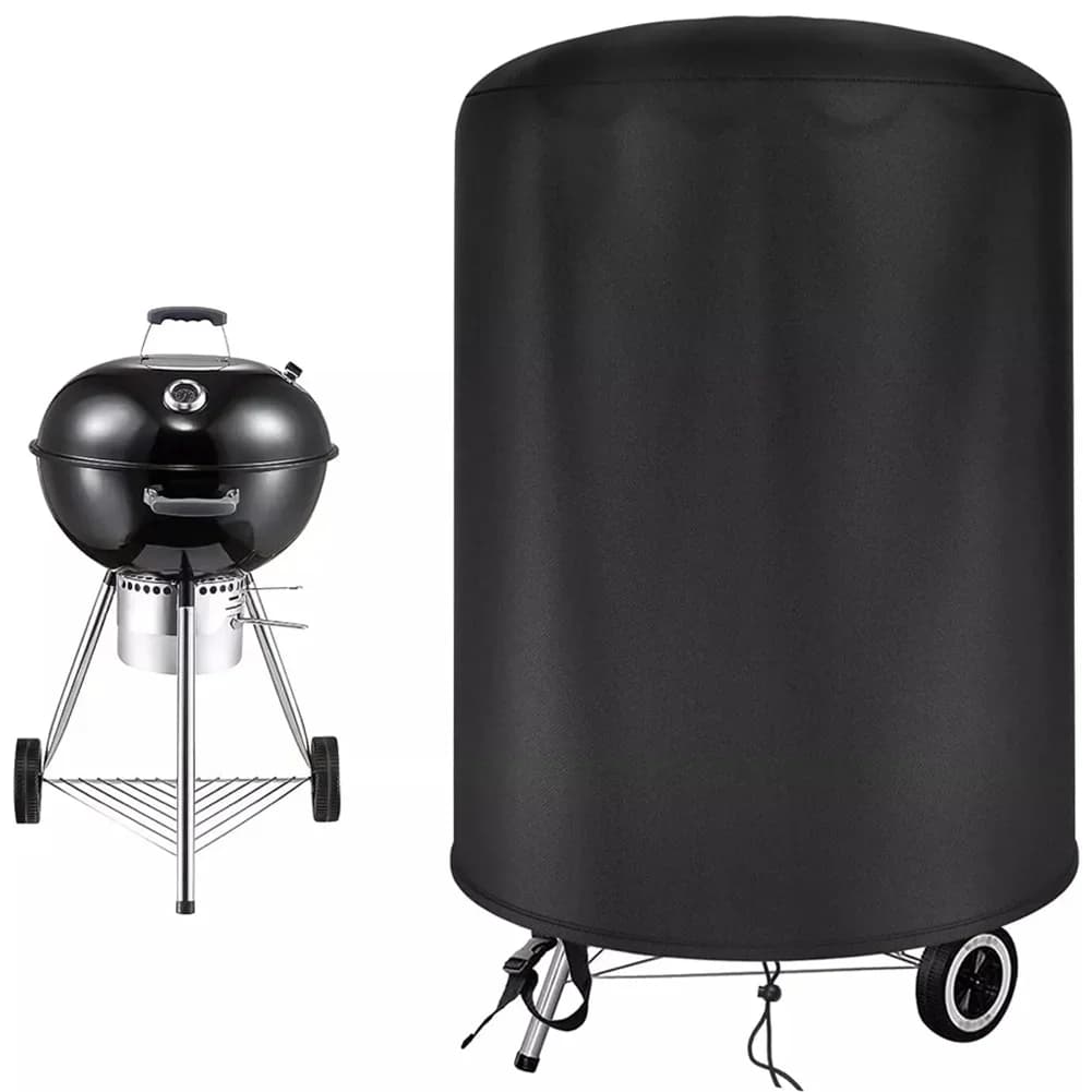 Raweao vanntett grilltrekk til kulegrill – 57 cm rundt regntrekk i oxford-stoff