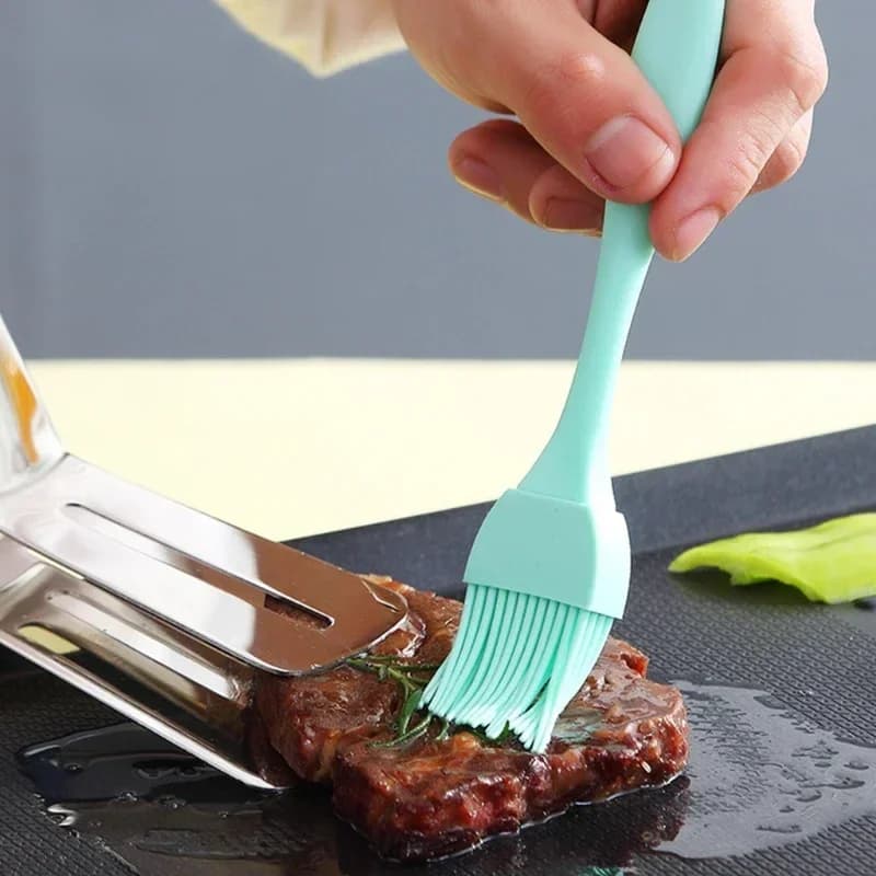 Matgodkjent silikonoljebørste for grilling og baking