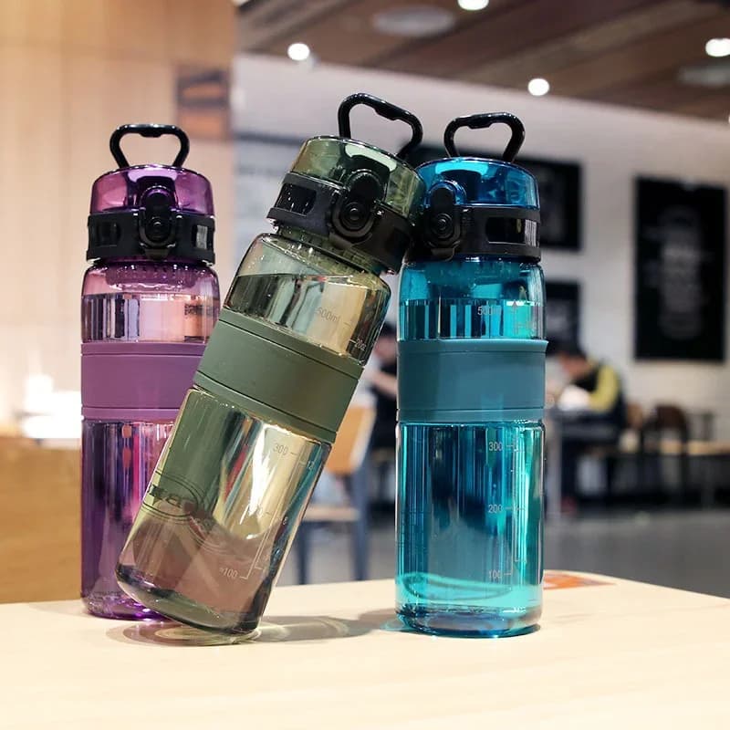 500ml sportsflaske med tefilter - Lekkasjesikker drikkeflaske