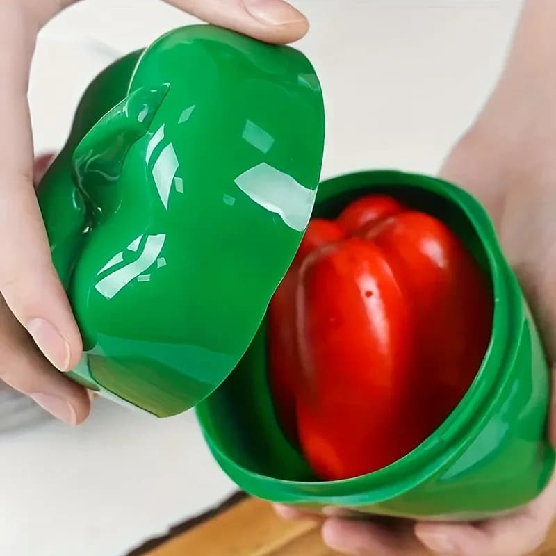 Oppbevaringsboks for grønnsaker – lufttett boks til løk, hvitløk og paprika