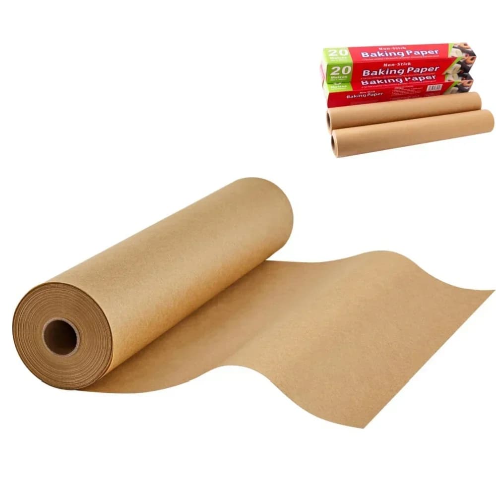 Ferdigkuttet bakepapir | Non-stick bakeark for steking, grilling og airfryer