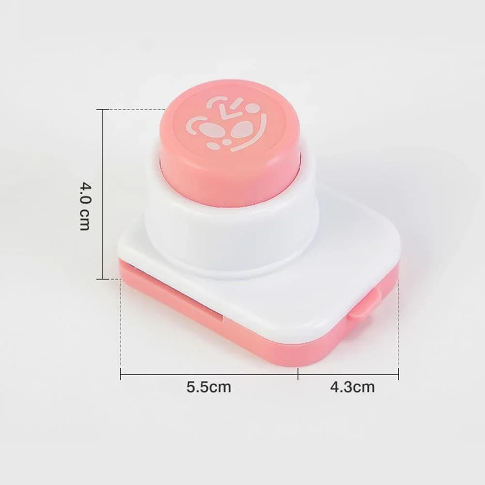 Nori-utstanser og risballform for sushi og bento – Smilefjes