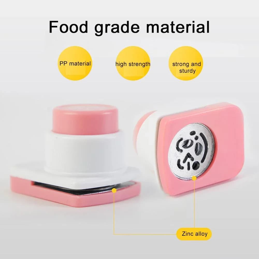 Nori-utstanser og risballform for sushi og bento – Smilefjes