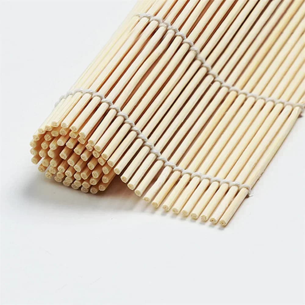 Tradisjonell sushimatte i bambus – rullematte for sushilaging