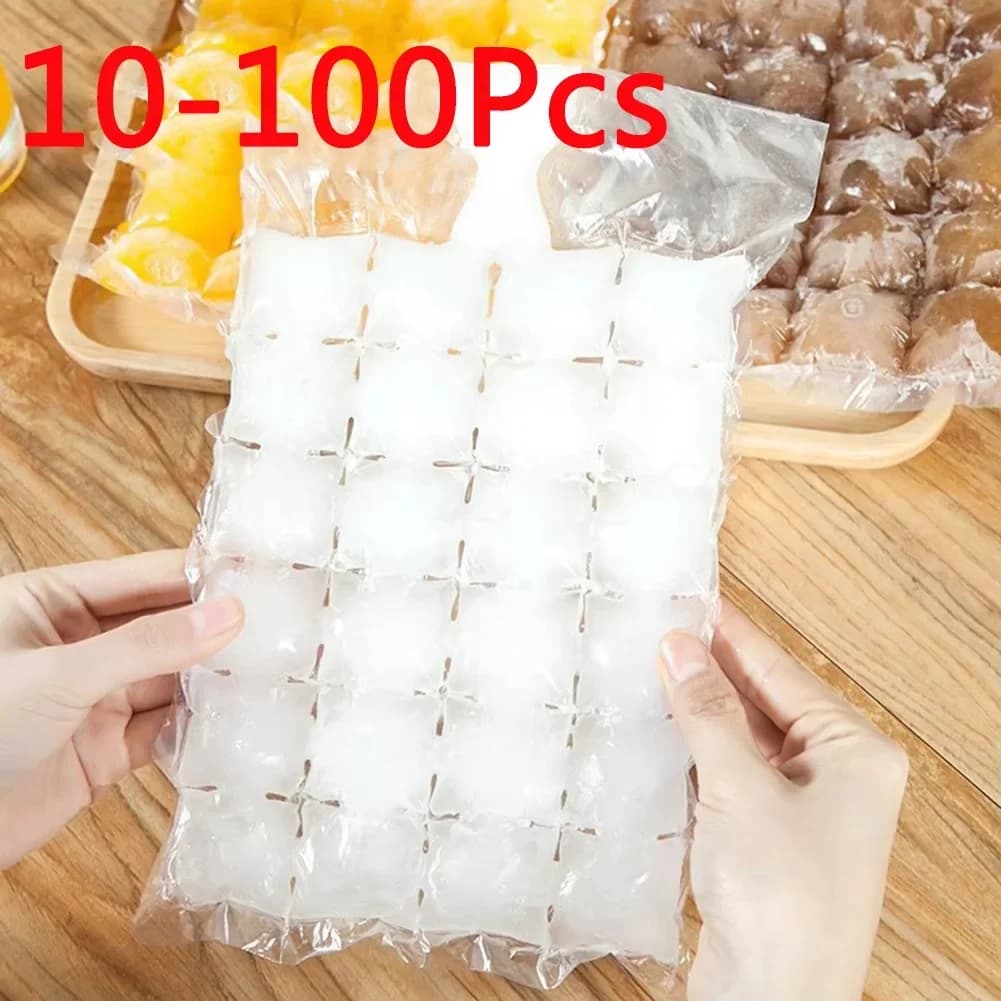 10–100 stk. selvlukkende isbitposer for fryser